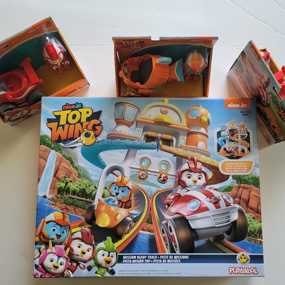 Nickelodeon Toys Top Wing Mission Ready Track Playset Includes Ramp